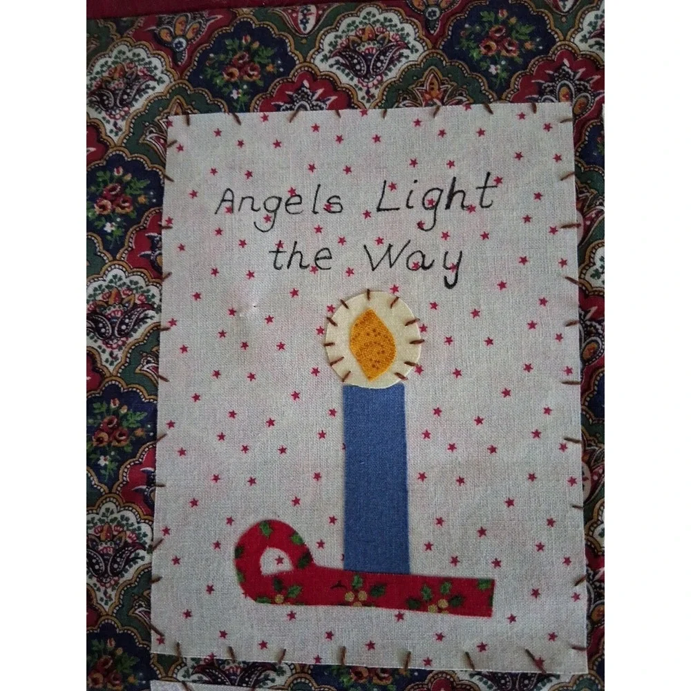 2 Handmade Cute Heavenly Angel Wall Hangers or Small Table decorations‎